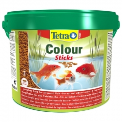 Стерлитамак - Корм для рыб плавающий Tetra Pond Colour Sticks, 10L