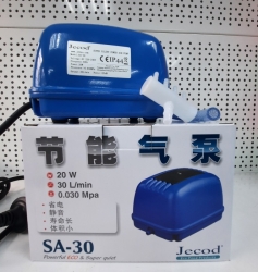 Аэратор-компрессор для пруда SA-30 Jebao (30л/мин., 20W)