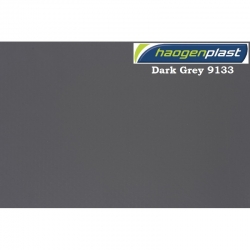 Пленка ПВХ 1,65х25,00м &quot;Haogenplast Unicolors&quot;, Dark Grey, темно-серый