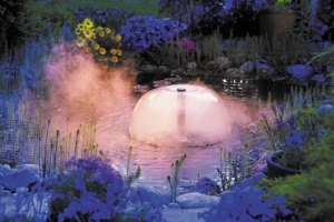 Фонтаны декоративных водоемов, скульптурные и каменные композиции сада, безусловно, украшают окружающее пространство.
